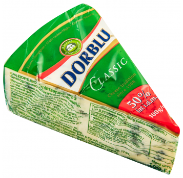 Сыр Kaserei Champignon Dorblu полутверд с плесенью 50% 100г - Фото