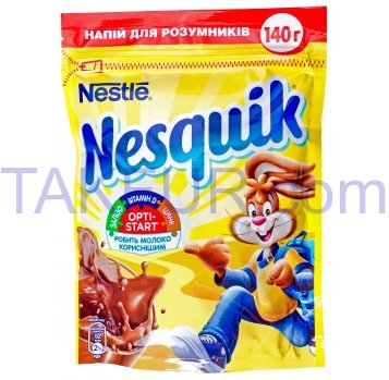 Напиток Nesquik быстрорастворимый с какао 140г - Фото