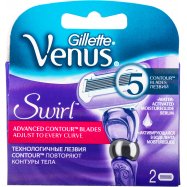 Сменные кассеты для бритья Gillette Venus Swirl 2шт - Фото