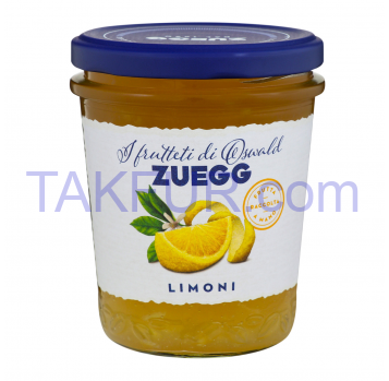 Джем Zuegg лимонный пастеризованный 330г - Фото