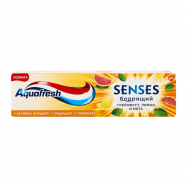 Паста зубная Aquafresh Senses Бодрящий грейпфрут с фтор 75мл - Фото