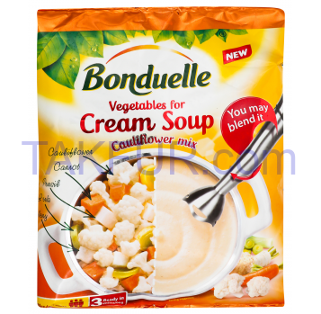 Овощи Bonduelle для крем супа замороженные 400г - Фото