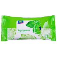 Салфетки влажные Aro Антибактериальные 10шт - Фото