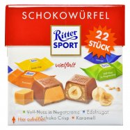 Конфеты Ritter Sport Schokowürfel Vielfalt шоколадные 176г