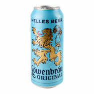 Пиво Löwenbräu Original светлое пастеризованное 5.1% 0.5л - Фото