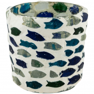 ПІДСВІЧНИК РИБИ МАЛ. 6Х6 СМ - Фото