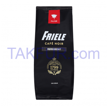 Кофе Friele Cafe Noir натуральный жареный молотый 250г - Фото