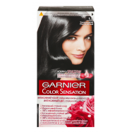 Крем-краска Garnier Color Sensation 1.0 Ультрачерный 1шт - Фото