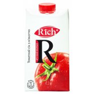 Сок Rich Томатный с мякотью и солью стерилизованный 0,5л - Фото