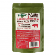 ВЕРЕС КАША ПЕРЛОВА З СВИНИНОЮ 350Г - Фото