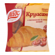 Круасан Лігос з начинкою зі смаком вишні 210г - Фото