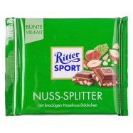 Шоколад Ritter Sport с лесными орехами молочный 100г