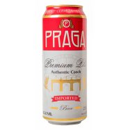 Пиво Praga Premium Pils солодовое светлое 4,7% 0,5л - Фото