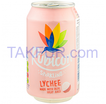 Напиток Rubicon Lychee безалкогольный сокосодержащий 330мл - Фото