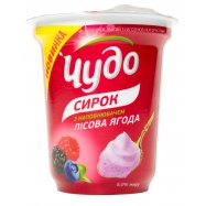 Творожок Чудо лесная ягода сбитый 5% 230г - Фото