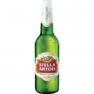 Пиво Stella Artois светлое пастеризованное 4,8% 0,33л - Фото