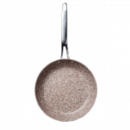 TН СКОВОРІДКА  БЕЖ.ГРАНІТ 24СМ - Фото