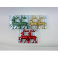 ФІГУРА ОЛЕНЬ 11,5 СМ ЗЕЛЕНИЙ - Фото