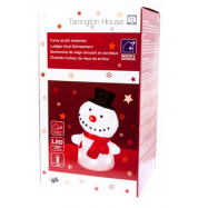 TAR.HOUSE LED ФІГУРА СНІГОВИК 34 СМ - Фото