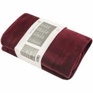 TH ПЛЕД ФЛІС 180Х200 СМ 260ГСМ : БОРДО - Фото