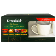 Набор чая Greenfield + чашка керамическая 1шт - Фото