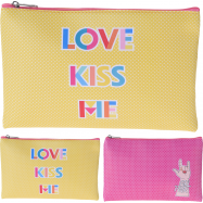 ПЕНАЛ 205X135MM АСОРТ LOVE - Фото