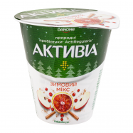 Бифидойогурт Активіа Зимний микс 2.5% 260г - Фото