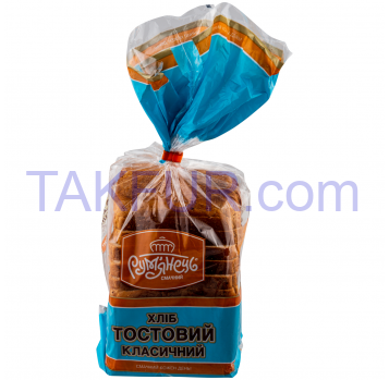 Хліб Рум’янець Тостовий класичний 350г - Фото