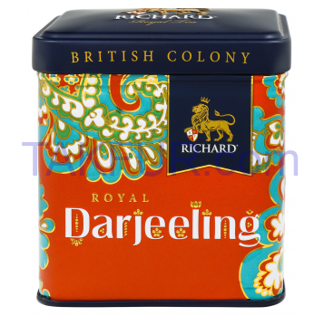 Чай Richard Royal Darjeeling черный индийский байх лист 50г - Фото