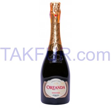 Шампанское Oreanda полусладкое 10,5-12,5% 0,75л - Фото
