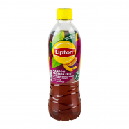 Напій Lipton Холодний чорний чай Манго та маракуйя 0,5 л - Фото