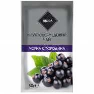 Чай фруктово-медовый RIOBA Черная смородина,  50г - Фото