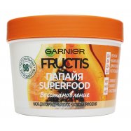Маска для волос Garnier Fructis Super Food Папайя 390мл - Фото
