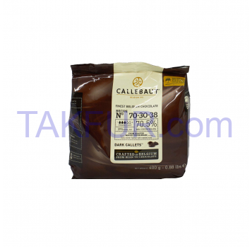 Шоколад Callebaut Dark callets 70.5% 400г - Фото