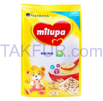 Каша молочная Milupa сухая овсяная для детей от 6мес 210г - Фото