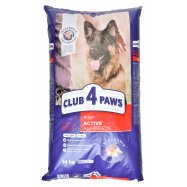 Корм д/собак всех пород Club 4 Paws Премиум Актив сухой 14кг - Фото