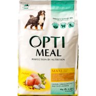 Корм Optim Курица сух д/собак крупн 4кг - Фото