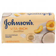 Мило Johnson`s Vita-Rich йогурт-кокос-персик 125г - Фото