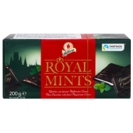 Конфеты Halloren Royal Mints с мят/крем нач шоколадные 200г