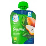 Пюре Gerber Organic Груша фруктовое для детей с 6 мес 90г - Фото