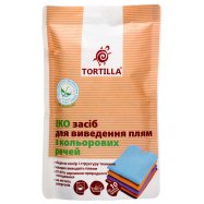Средство Tortilla ЭКО для выведения пятен с цветн вещей 200г - Фото