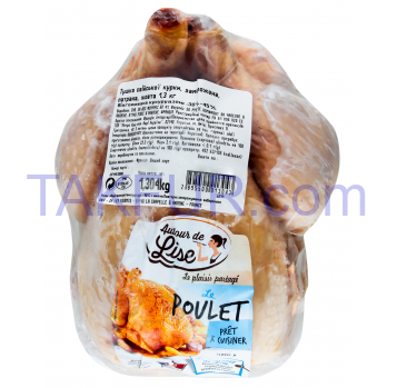 Тушка курицы Autour de Lise домашней замороженная 1.3кг - Фото