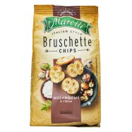 Брускеты Maretti со гриб/смет запечен хлебные 70г - Фото