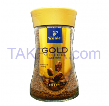 Кофе Tchibo Gold Selection растворимый сублимированный 200г - Фото