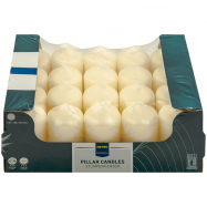 Свеча H-line бежевая 38х70мм 20шт - Фото