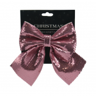 Бант рожевий колір 170X25X150 мм - Фото