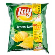 Чипсы Lay`s картофельные со вкусом зеленого лука 71г - Фото