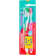 Зубная щетка Colgate Массажер сред 1+1шт - Фото
