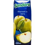 Сок Sandora Яблочный 250мл - Фото