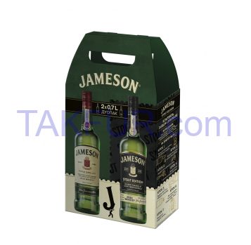 Дуопак виски Jameson 0.7 + Caskmates Stout 0.7л 40% - Фото